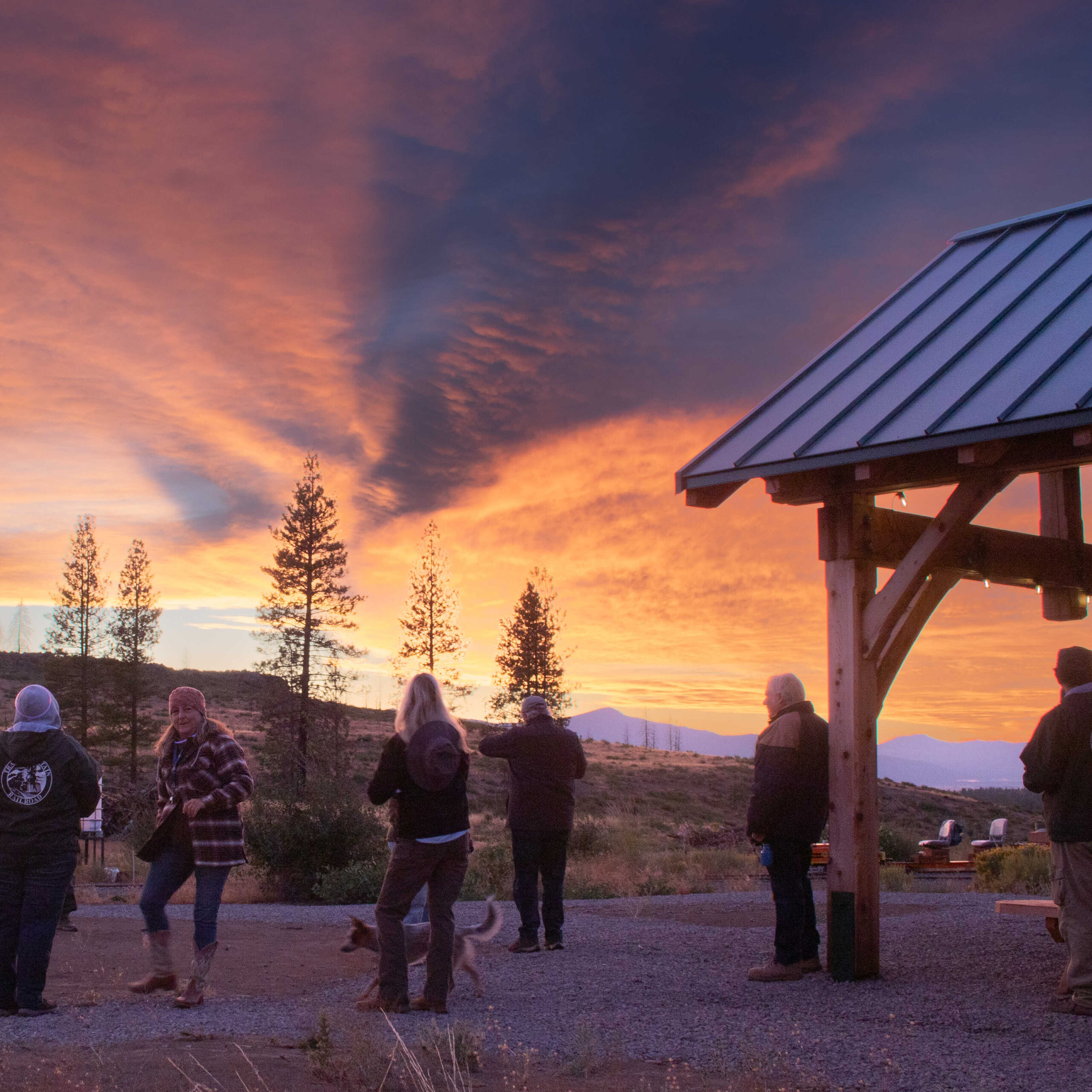 Sunset at Hope