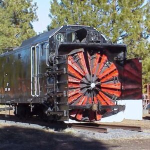 Southern Pacific Rotary Snow Plow