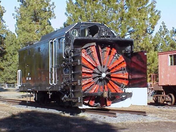 Southern Pacific Rotary Snow Plow